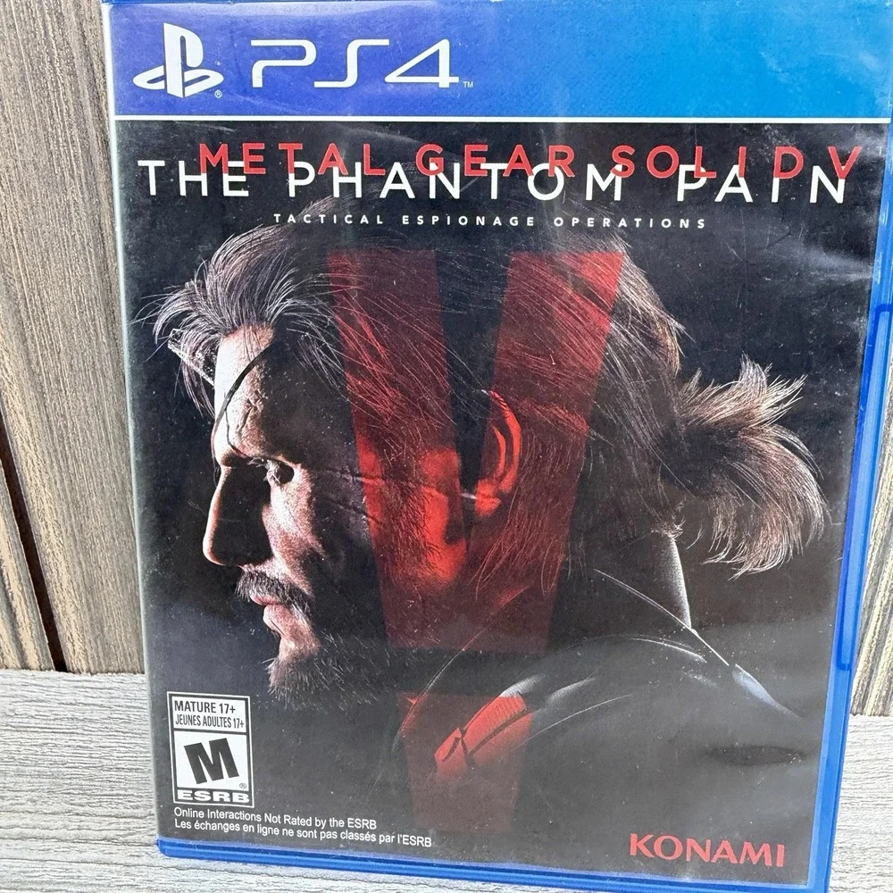 Metal Gear Solid 5 V: The Phantom Pain (Sony PlayStation 4, 2015)  Tested